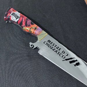 Picanheira Mestre Churrasqueiro Profissional Aço Inox 420c